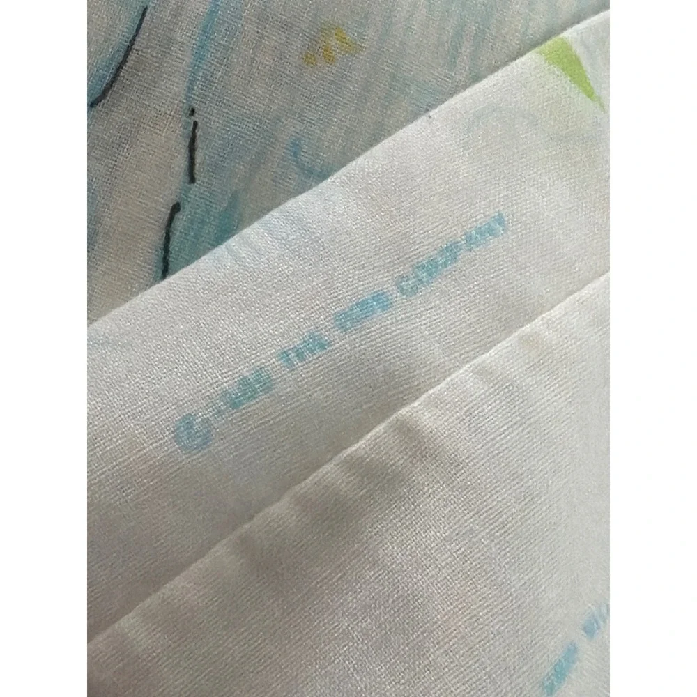 Bibb Company Pillowcase Kids Standard White 1982 Vintage Unicorn Doves Fantasy